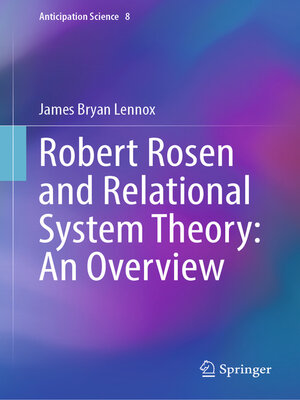 cover image of Robert Rosen and Relational System Theory